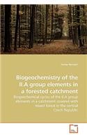 Biogeochemistry of the II.A group elements in a forested catchment
