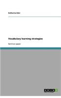 Vocabulary learning strategies