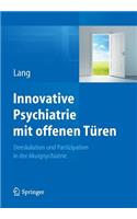 Innovative Psychiatrie Mit Offenen Türen
