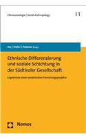 Ethnische Differenzierung Und Soziale Schichtung in Der Sudtiroler Gesellschaft