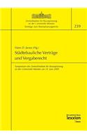 Stadtebauliche Vertrage Und Vergaberecht