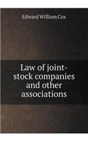 Law of Joint-Stock Companies and Other Associations