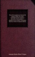 Teatro De La Legislacion Universal De Espana E Indias: Por Orden Cronologico De Sus Cuerpos Y Decisiones No Recopiladas: Y Alfabetico De Sus Titulos Y Principales Materias, Volume 24 (Spanish Edition)