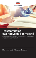 Transformation qualitative de l'université