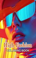 High Fashion Coloring Book: High Quality +50 Beautiful Designs