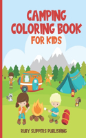 Camping Coloring Book For Kids