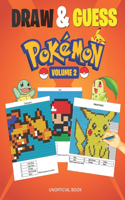 DRAW AND GUESS POKEMON Volume 2 (unofficial book)