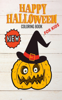 Happy NEW Halloween Coloring Book for kids
