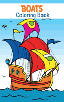 Boats Coloring Book