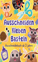 Ausschneidebuch ab 3 Jahre Ausschneiden Kleben Basteln