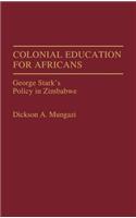 Colonial Education for Africans