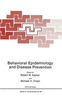 Behavioral Epidemiology and Disease Prevention