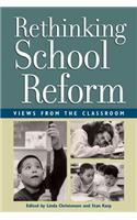 Rethinking School Reform