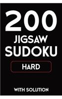 200 Jigsaw Sudoku Hard With Solution