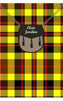 Clan Jardine Tartan Journal/Notebook