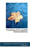 Proceedings of the Twentieth Annual Conference