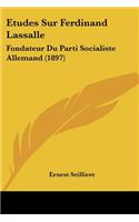 Etudes Sur Ferdinand Lassalle
