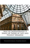 Noctes Shaksperianae