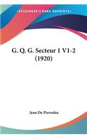 G. Q. G. Secteur 1 V1-2 (1920)