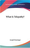 What Is Telepathy?