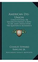 American Dis-Union