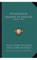 Foundation Lessons in English