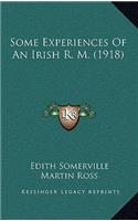 Some Experiences of an Irish R. M. (1918)