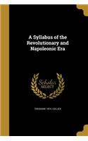 Syllabus of the Revolutionary and Napoleonic Era