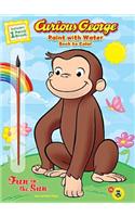 Curious George Fun in the Sun Paint with Water Book to Color