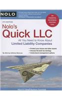 Nolo's Quick LLC: All You Need to Know about Limited Liability Companies