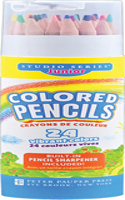 Studio Series Junior Colored Pencil Tube Set (24-Colors)