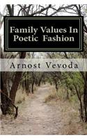 Family Values in Poetic Fashion: Family Poetry by Arnost Vevoda