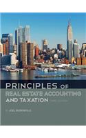 Principles of Real Estate Accounting and Taxation
