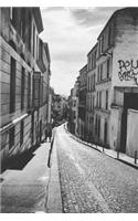 Narrow Street in Paris France Journal