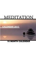 Meditation Calendar 2017: 16 Month Calendar