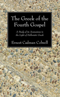 The Greek of the Fourth Gospel