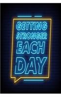 Getting Stronger Each Day