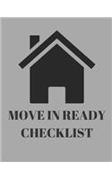Move In Ready Checklist