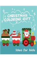 Christmas Coloring Gift Idea For kids: A Coloring Book Featuring Adorable Santa Designs for Holiday Fun, Stress Relief and Relaxation(5 Coloring Pages about Christmas)