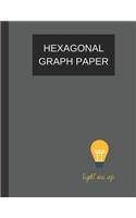 hexagonal graph paper light me up
