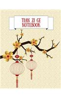 Tian Zi Ge Notebook: Practice Writing Chinese Characters! Chinese Writing Paper Workbook &#9474; Learn How to Write Chinese Calligraphy Pinyin For Beginners
