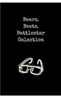 Bears, Beets, Battle Star Galactica