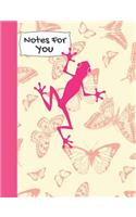 Notes for You: School Writing Journal Composition Notebook