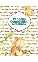 Pangolin Composition Notebook