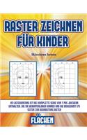 Skizzieren lernen (Raster zeichnen für Kinder - Flächen)