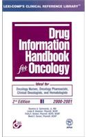 Drug Information Handbook for Oncology: 2000-2001