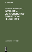 Invalidenversicherungsgesetz Vom 13. Juli 1899