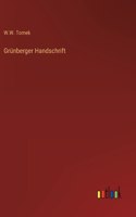 Grünberger Handschrift