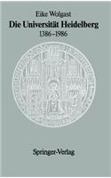Universität Heidelberg 1386-1986
