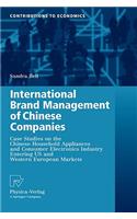 International Brand Management of Chinese Companies
